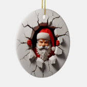 3d Sinterklaas Keramisch Ornament (Rechts)