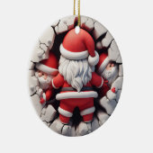 3d Sinterklaas Keramisch Ornament (Rechts)