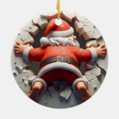 3d Sinterklaas Keramisch Ornament (Achterkant)