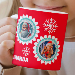 3D Sinterklaas Kerstmis Gepersonaliseerde Kinder F Koffiemok