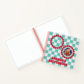 3D Sinterklaas Kerstmis Gepersonaliseerde Kinder F Notitieboek (Binnen)