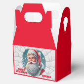 3D Sinterklaas Kerstmis Rode Vakantie Bedankdoosjes (Geopend)