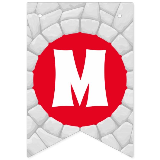 3D Sinterklaas Kerstmis Rode Vakantie Vlaggetjes (Tweede vlag)