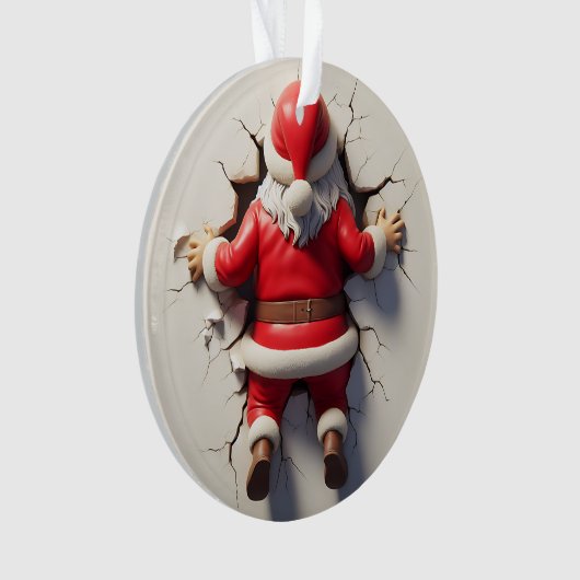 3d Sinterklaas Ornament (voorkant)