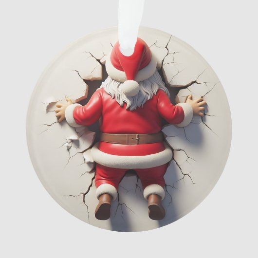 3d Sinterklaas Ornament (voorkant)