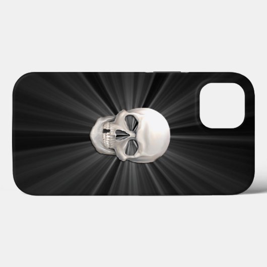 3D Skull-gloeien Case-Mate iPhone Case (Achterkant (horizontaal))