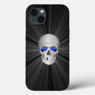 3D Skull Hoesje-Mate iPhone Case