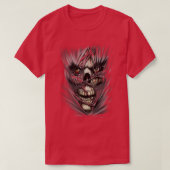 3D Skull T-shirt (Design voorkant)