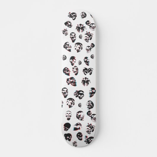 3D Skulls: aangepast skateboard (Voorkant)