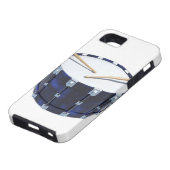 3d snaartrommel (elke kleur die je wilt!) Case-Mate iPhone case (Onderkant)