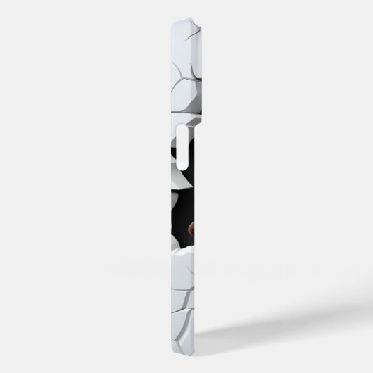 3D Sneeuwman Kerstmis Case-Mate iPhone Case (Achterkant / Rechts)