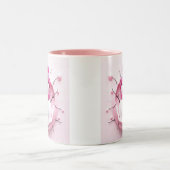 3D sneeuwman mok wrap, 3D ontwerp wrap mok (Center)
