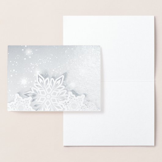 3D-sneeuwvlokken Folie Kaarten (Display)