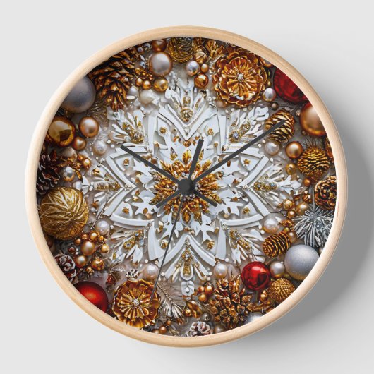 3D-sneeuwvlokker ornament (Voorkant)