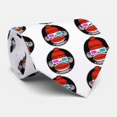 3D Socket Monkey Stropdas (Opgerold)