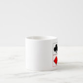 3D-speelkaartpakken Espresso Kop (Voorkant)