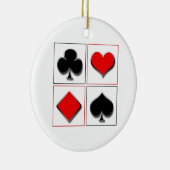 3D-speelkaartpakken Keramisch Ornament (Rechts)