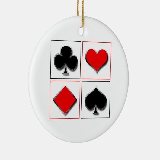 3D-speelkaartpakken Keramisch Ornament (Rechts)