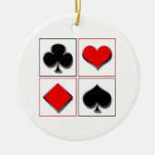 3D-speelkaartpakken Keramisch Ornament (Voorkant)