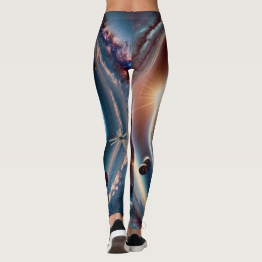 3d Sphere 01-Leggings Leggings (Achterkant)