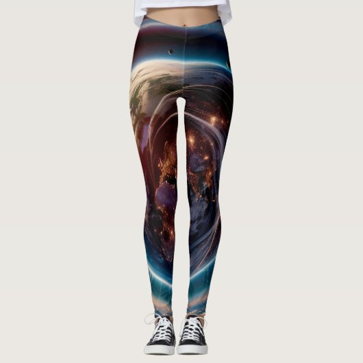 3d Sphere 01-Leggings Leggings (Voorkant)