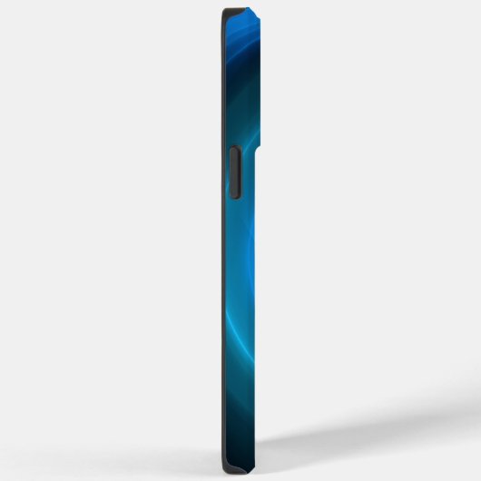 3D Spiraal Blauwe Kleuren Moderne Abstracte Fracta Case-Mate iPhone Case (Achterkant / Rechts)