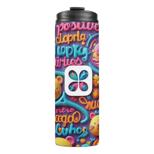 3D-SPIRAAL THERMOSBEKER (Voorkant)