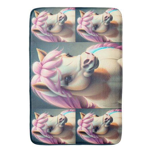 3D Spirit Pony 1 Badmat (Voorkant Verticaal)