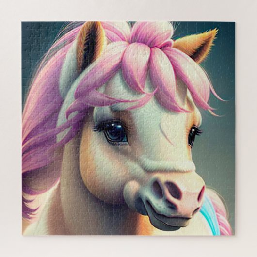 3D Spirit Pony 1 Legpuzzel (Verticaal)