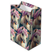 3D Spirit Pony 1 Medium Cadeauzakje (Achterkant Gekanteld)
