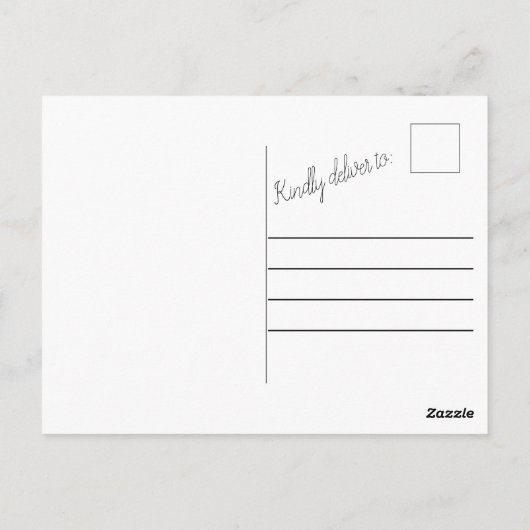 3D Spirit Pony 24 Briefkaart (Achterkant)