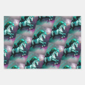 3D Spirit Pony 24 Inpakpapier Vel (Voorkant 3)