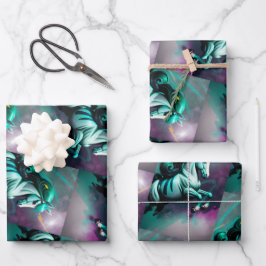 3D Spirit Pony 24 Inpakpapier Vel