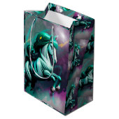 3D Spirit Pony 24 Medium Cadeauzakje (Achterkant Gekanteld)