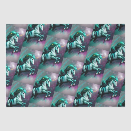 3D Spirit Pony 24 Tissuepapier (Voorkant)