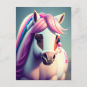 3D Spirit Pony 2 Briefkaart (Voorkant)