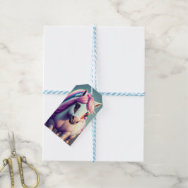 3D Spirit Pony 2 Cadeaulabel