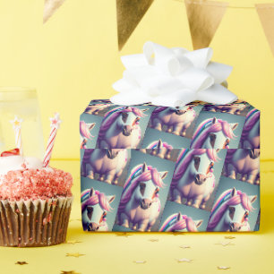 3D Spirit Pony 2 Cadeaupapier