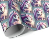 3D Spirit Pony 2 Cadeaupapier (Rol Hoek)
