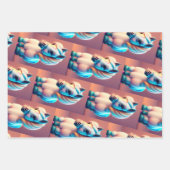 3D Spirit Pony 3 Inpakpapier Vel (Voorkant)