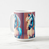 3D Spirit Pony 3 Koffiemok (Voorkant links)