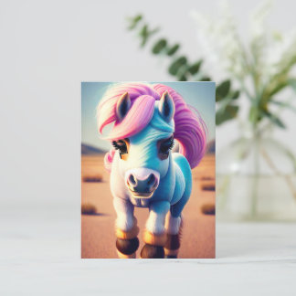 3D Spirit Pony 4 Briefkaart