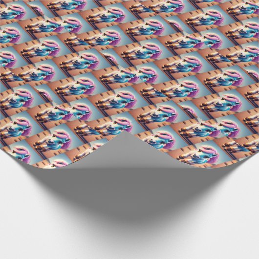 3D Spirit Pony 4 Cadeaupapier (Hoek)