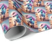 3D Spirit Pony 4 Cadeaupapier (Rol Hoek)