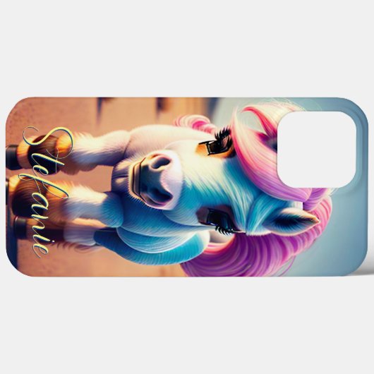 3D Spirit Pony 4 Case-Mate iPhone Case (Achterkant (horizontaal))