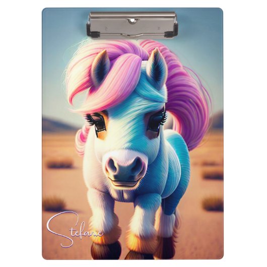 3D Spirit Pony 4 Klembord (Voorkant)