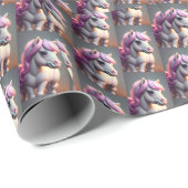 3D Spirit Pony 5 Cadeaupapier (Rol Hoek)