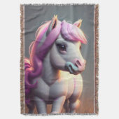 3D Spirit Pony 5 Deken (Voorkant Verticaal)