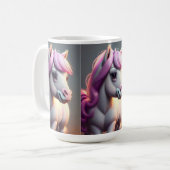 3D Spirit Pony 5 Koffiemok (Voorkant links)