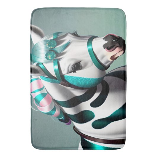 3D Spirit Pony 7 Badmat (Voorkant Verticaal)